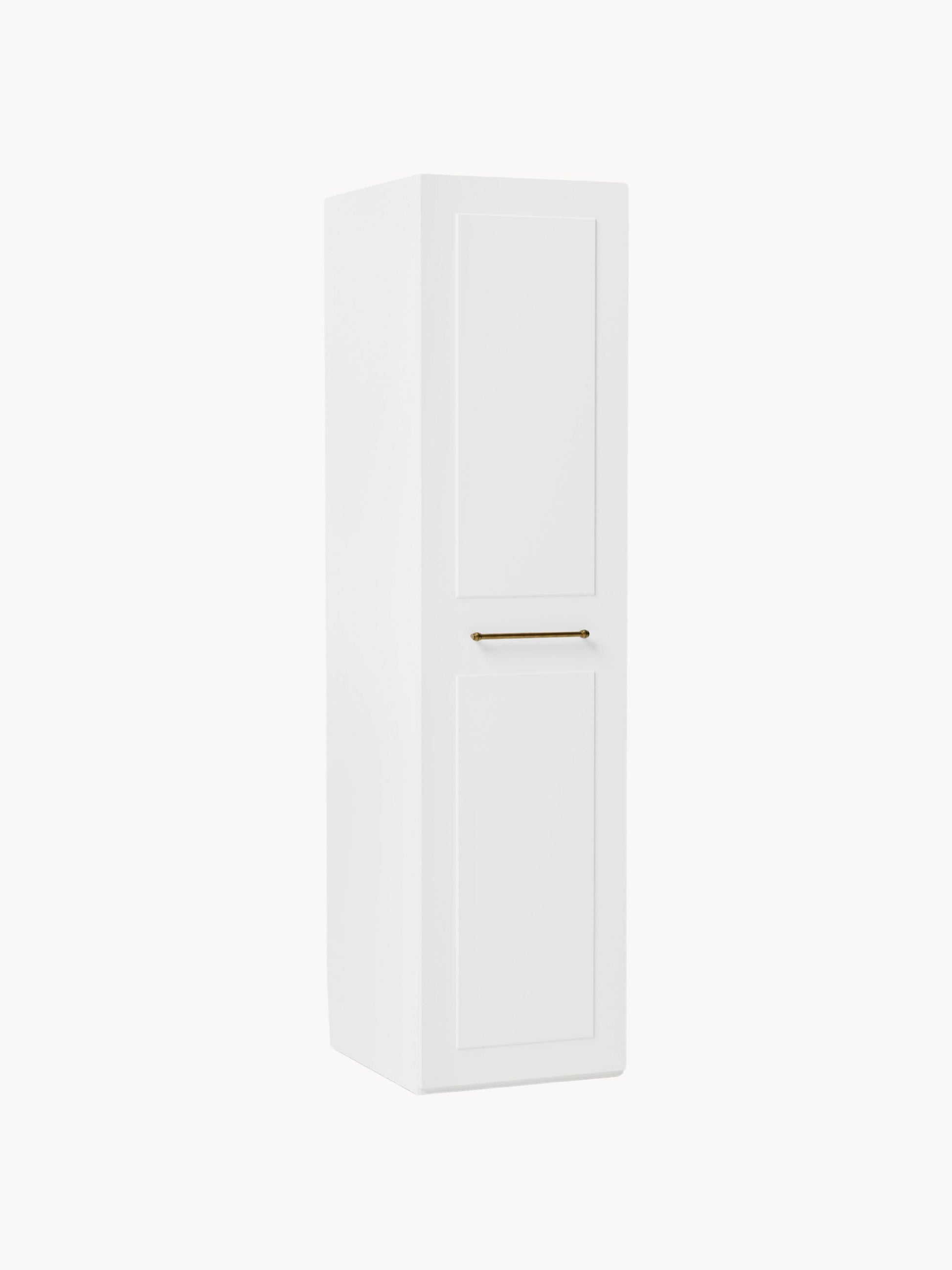 Draggery Charlotte Wardrobe with Hinged Doors, Modular, 50 cm Wide, in Various Sizes