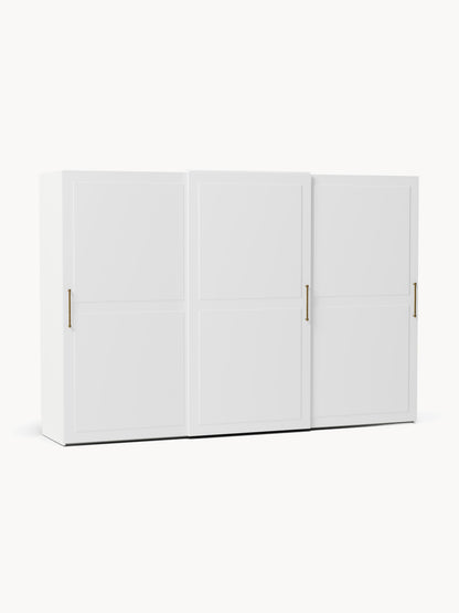 Draggery Charlotte Wardrobe with Sliding Doors, Modular, 300 cm Wide, in Various Sizes