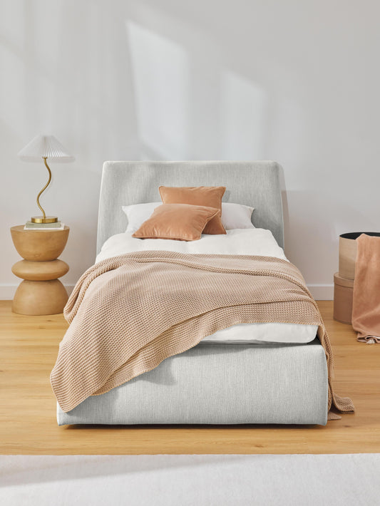 Draggery Cloud Single Bed Frame with Storage