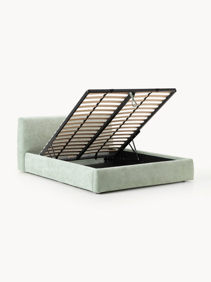 Draggery Cloud Upholstered Bed Frame with Storage