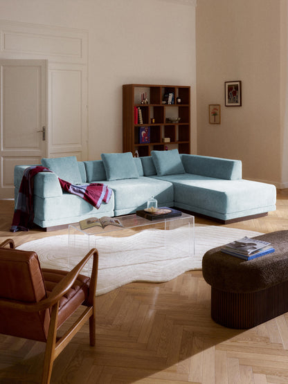Draggery Colin Corner Module with Ottoman