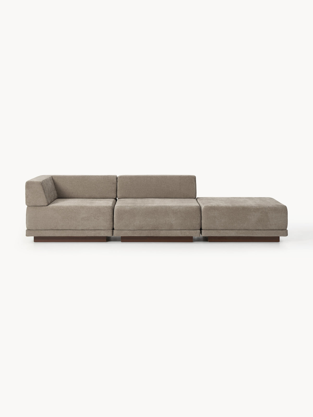 Draggery Colin Modular Sofa and Ottoman, 4-Seater