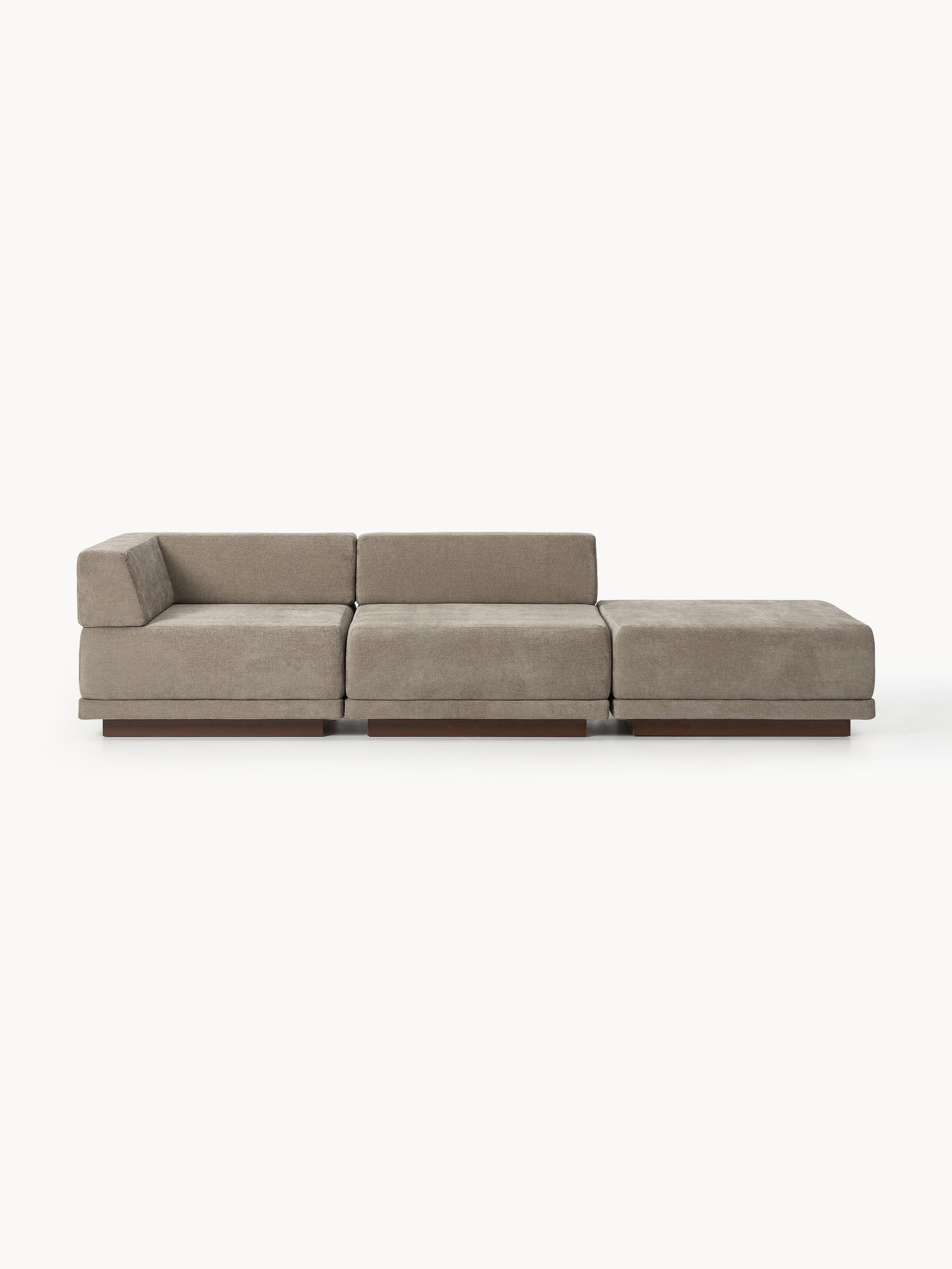 Draggery Colin Modular Sofa and Ottoman, 4-Seater