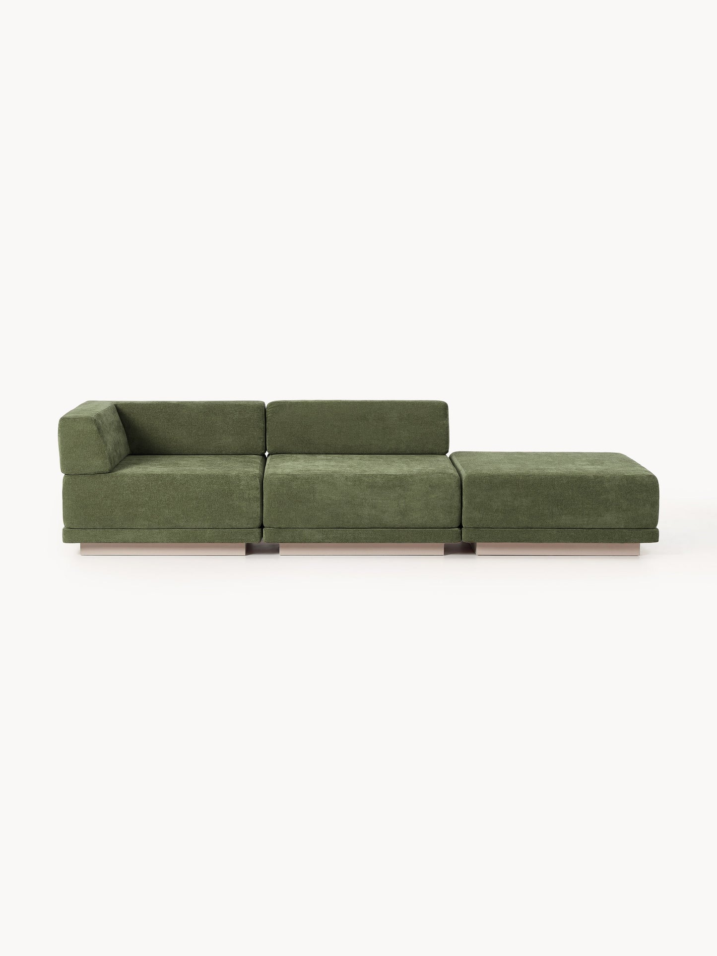Draggery Colin Modular Sofa and Ottoman, 4-Seater