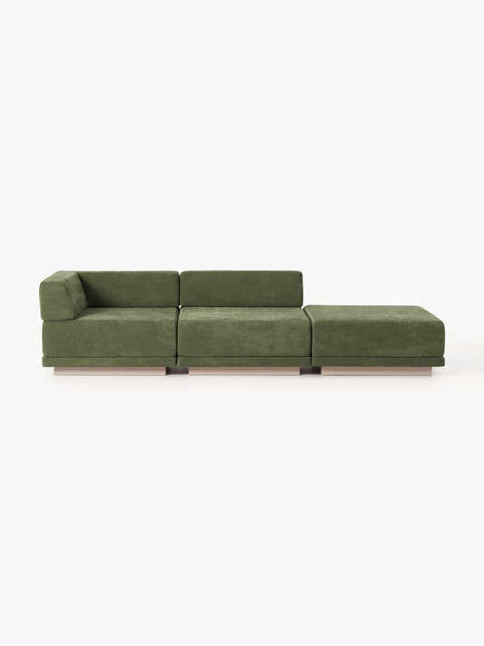 Draggery Colin Modular Sofa and Ottoman, 4-Seater
