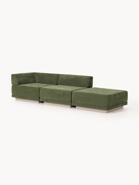 Draggery Colin Modular Sofa and Ottoman, 4-Seater