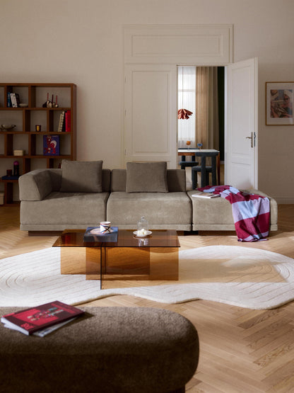 Draggery Colin Modular Sofa and Ottoman, 4-Seater