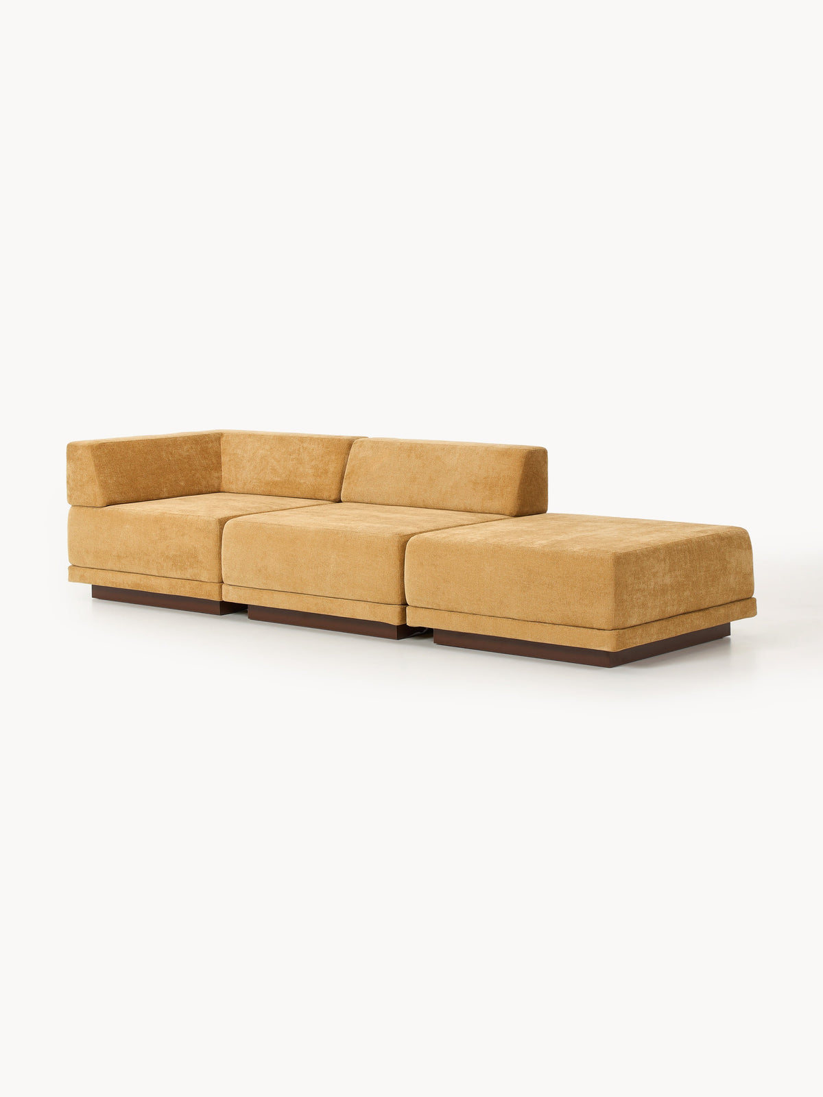 Draggery Colin Modular Sofa and Ottoman, 4-Seater