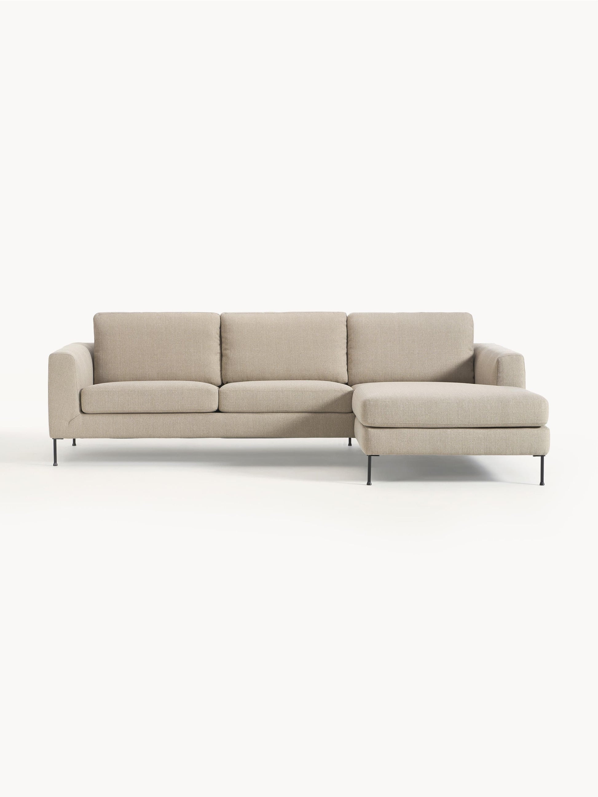 Draggery Cucita Corner Sofa: 3-Seater