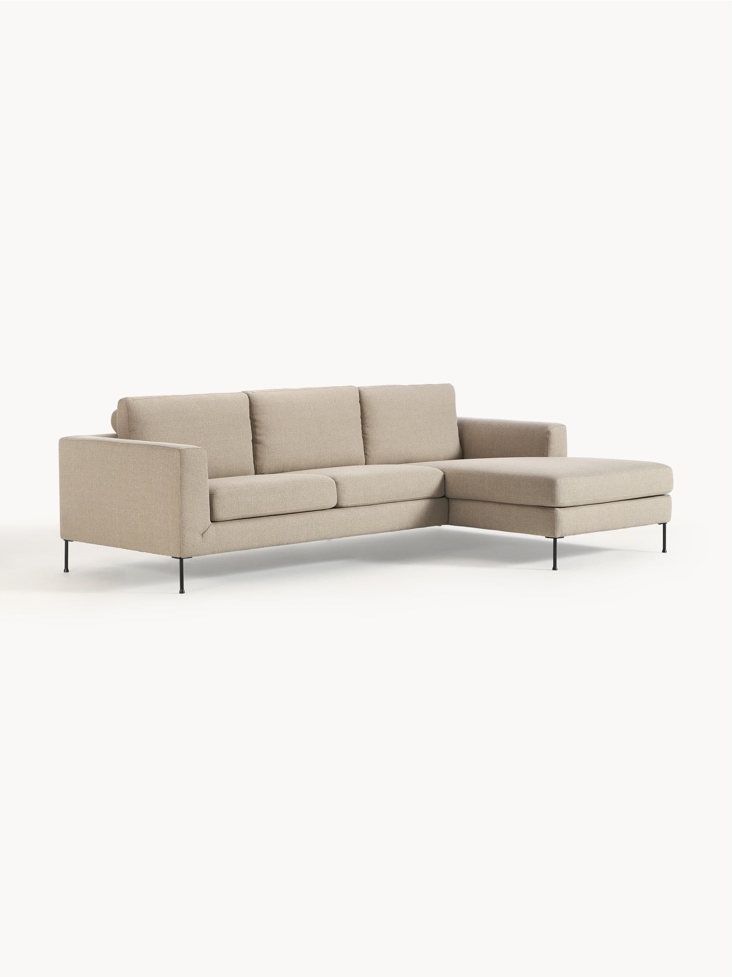 Draggery Cucita Corner Sofa: 3-Seater