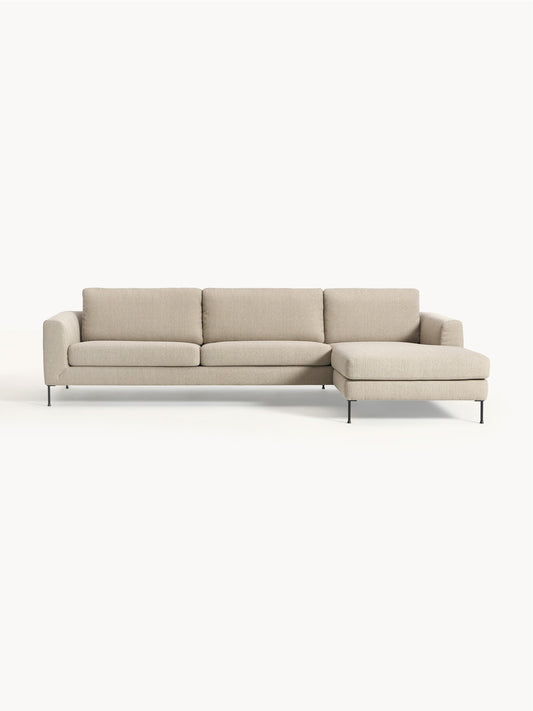 Draggery Cucita Corner Sofa: 4-Seater