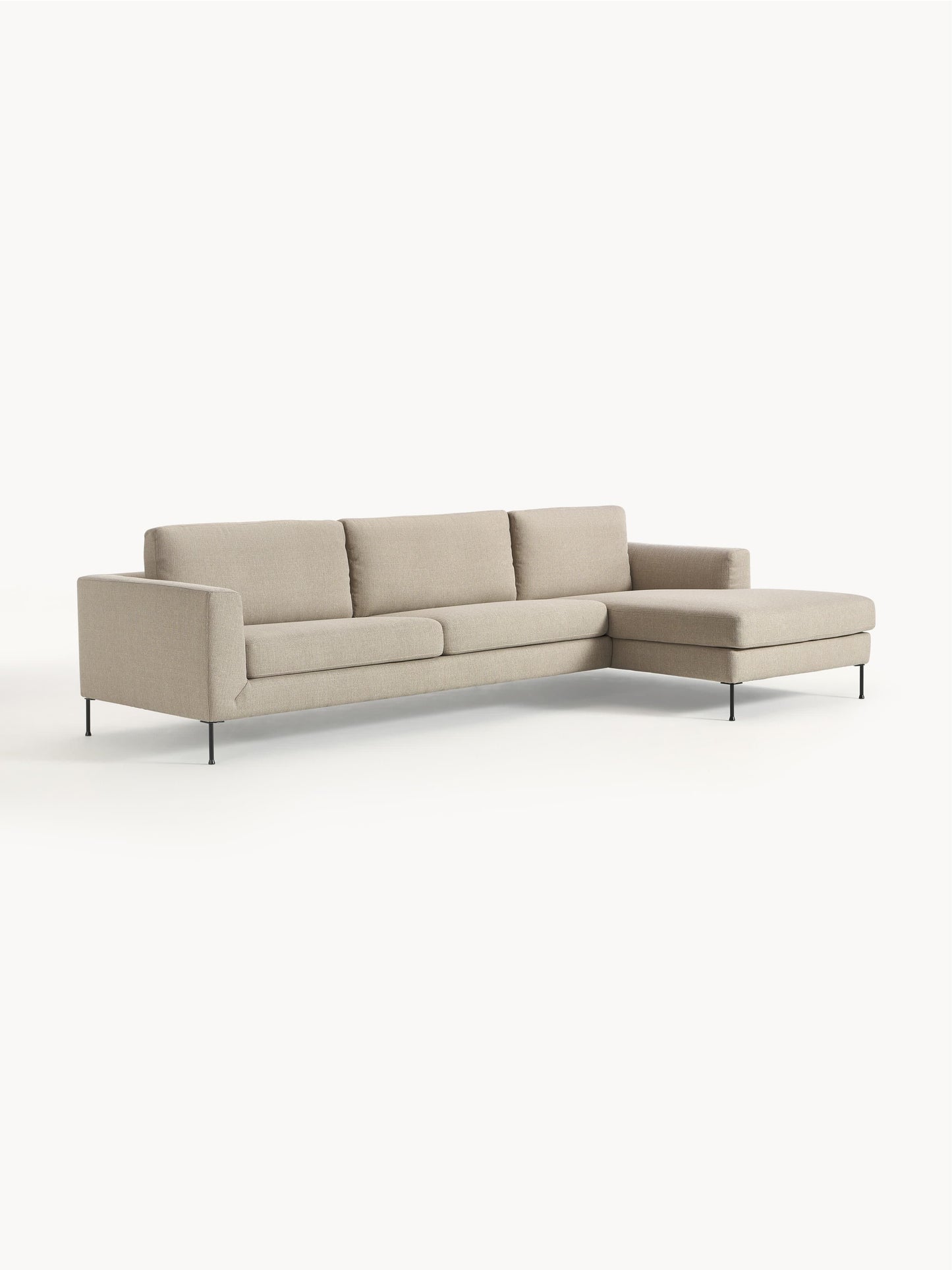 Draggery Cucita Corner Sofa: 4-Seater