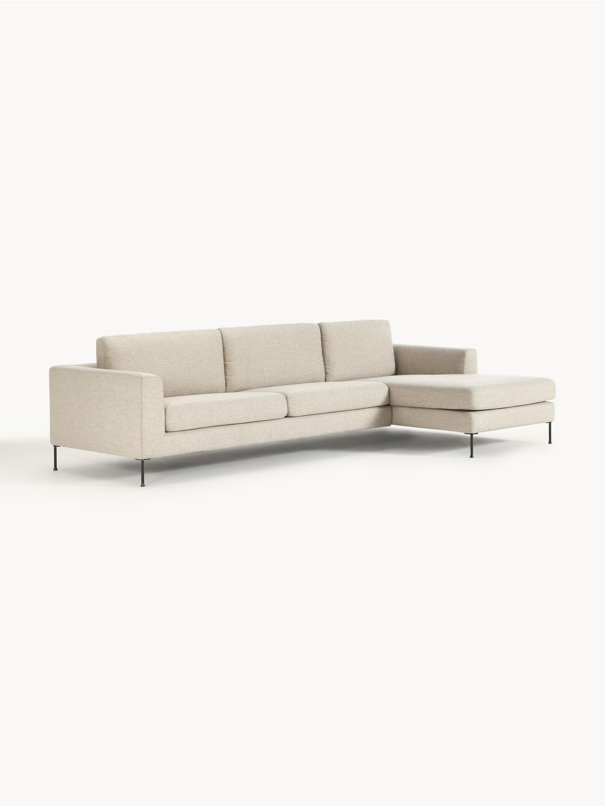 Draggery Cucita Corner Sofa: 4-Seater