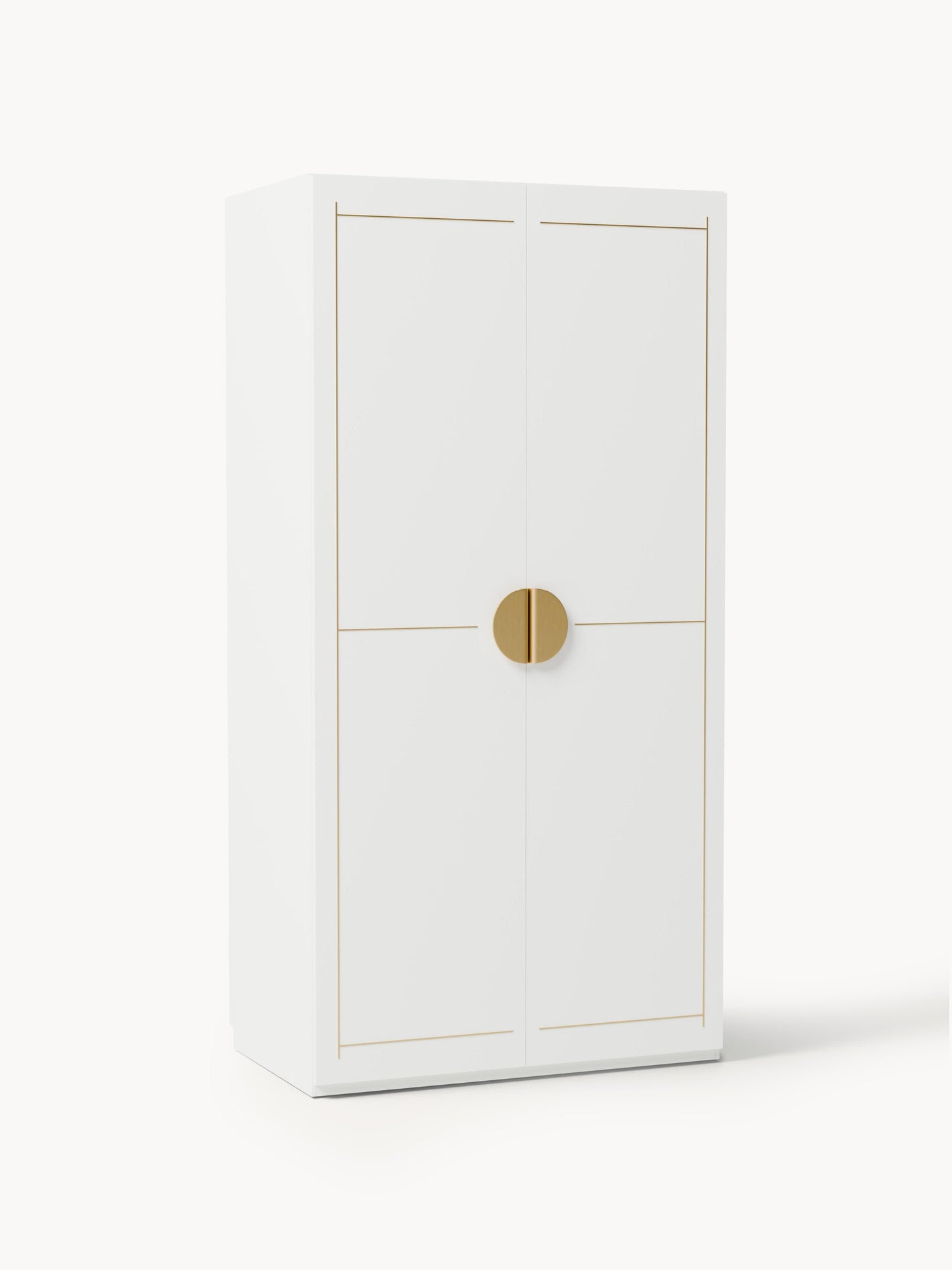 Draggery Denise Wardrobe, Modular, Hinged-Door, 100 cm Wide, in Various Sizes