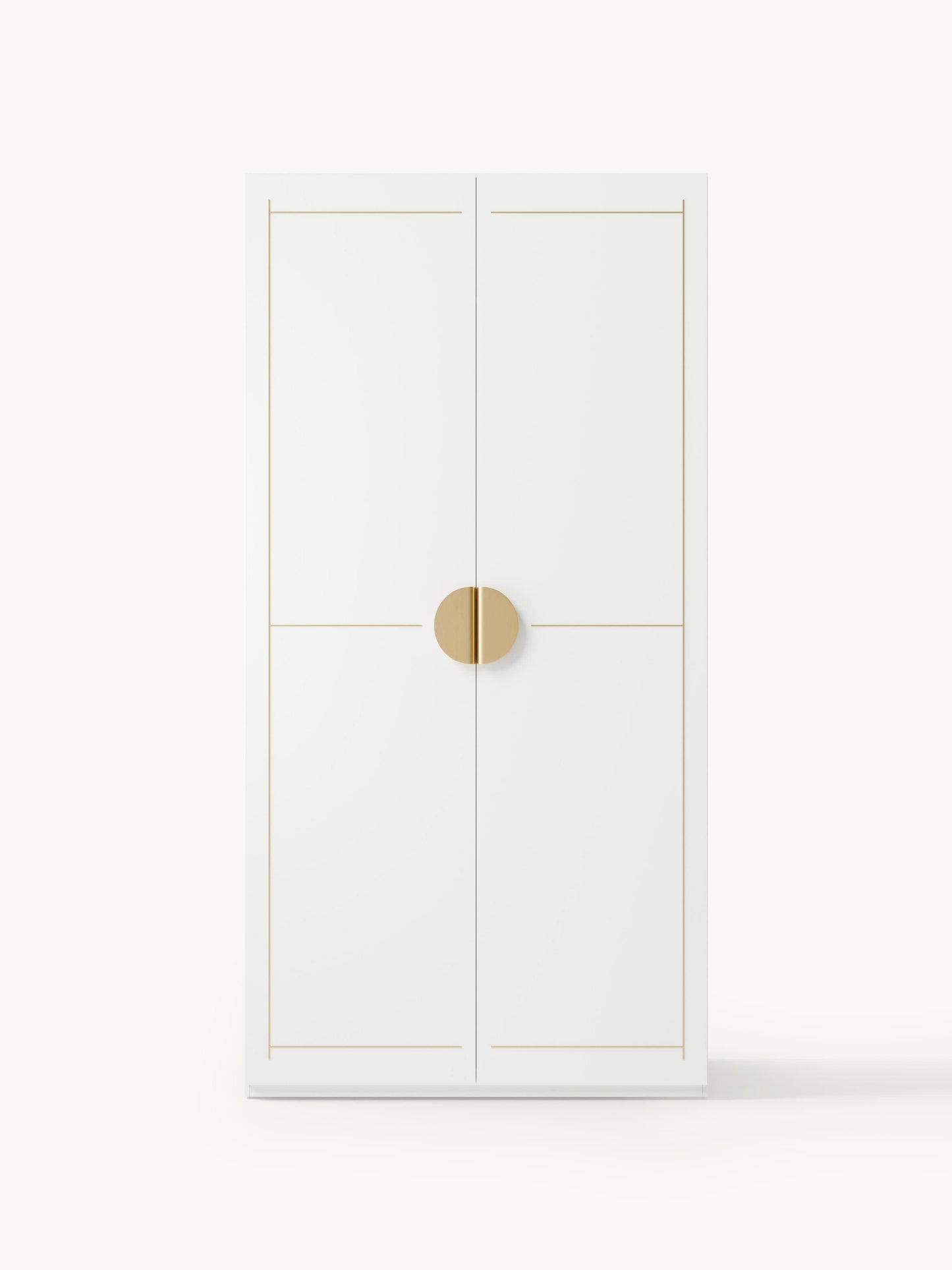 Draggery Denise Wardrobe, Modular, Hinged-Door, 100 cm Wide, in Various Sizes