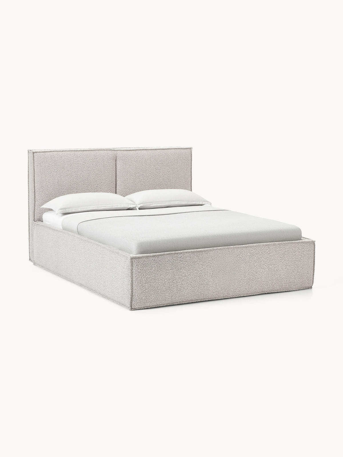 Draggery Dream Bed with Bouclé Upholstery