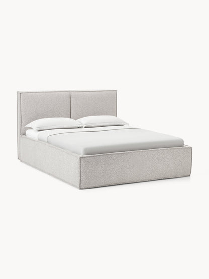 Draggery Dream Bed with Bouclé Upholstery