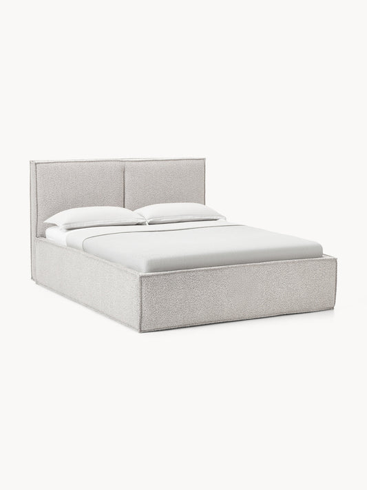 Draggery Dream Bed with Bouclé Upholstery