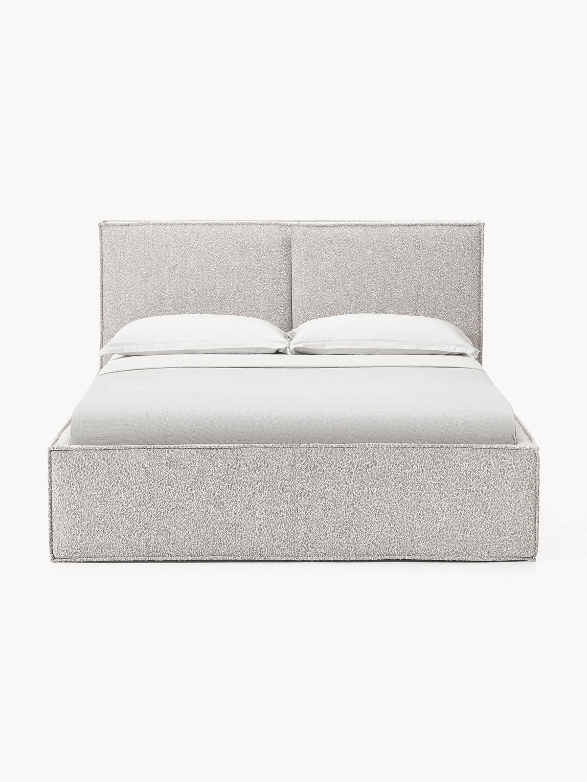 Draggery Dream Bed with Bouclé Upholstery