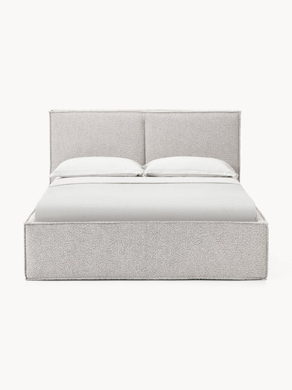 Draggery Dream Bed with Bouclé Upholstery