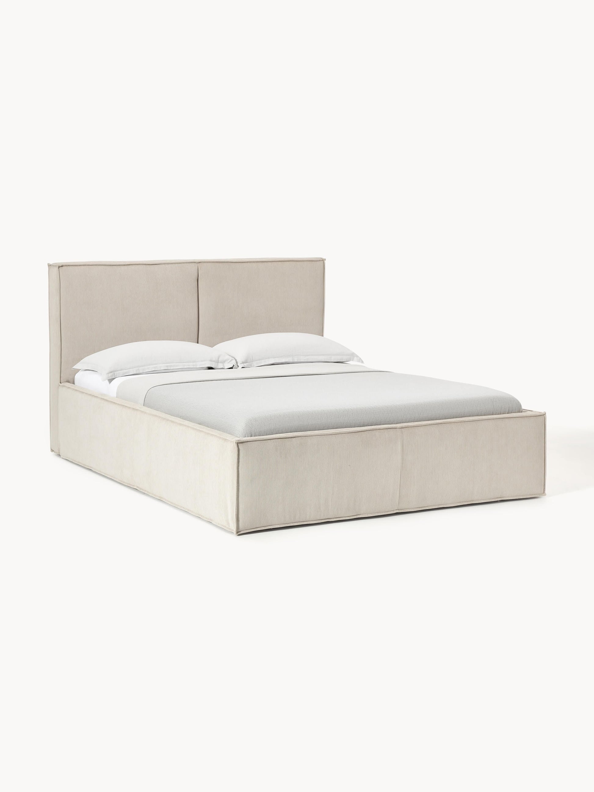 Draggery Dream Bed with Corduroy Upholstery