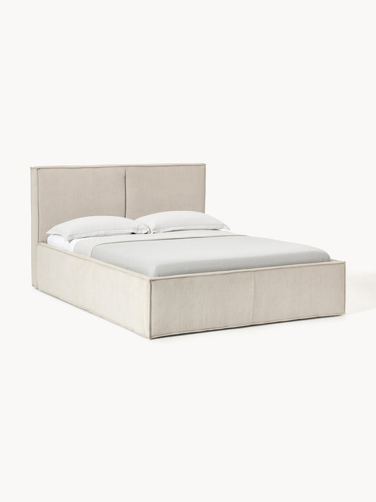 Draggery Dream Bed with Corduroy Upholstery