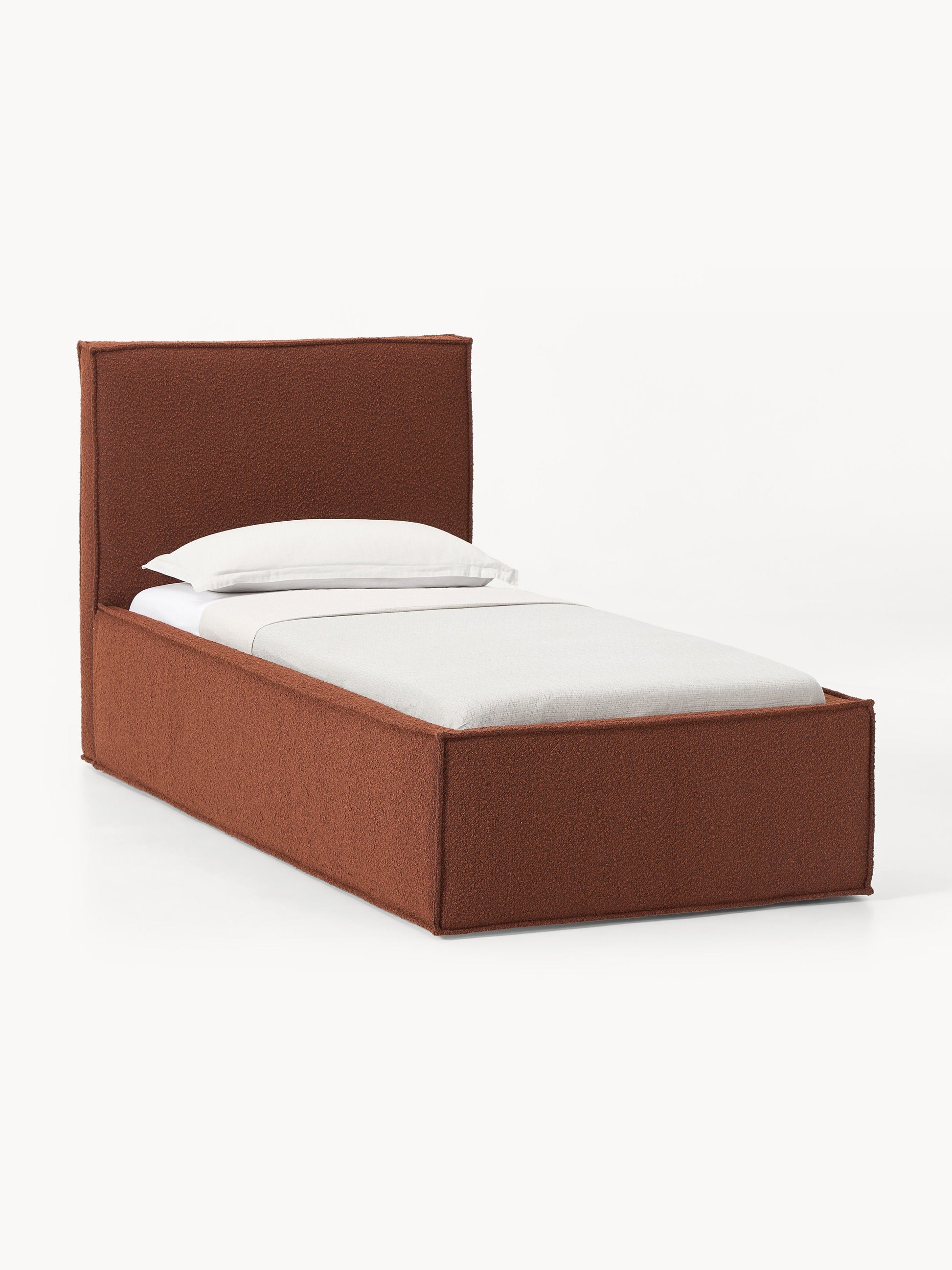 Draggery Dream Single Bed Frame in Bouclé