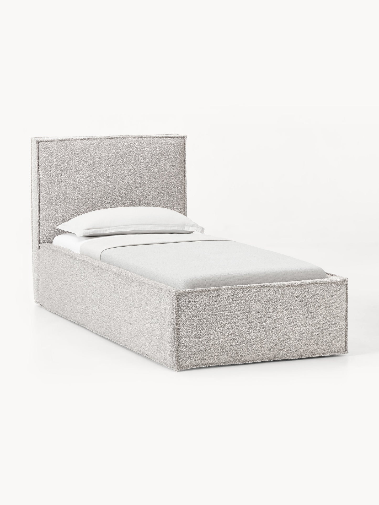 Draggery Dream Single Bed Frame in Bouclé