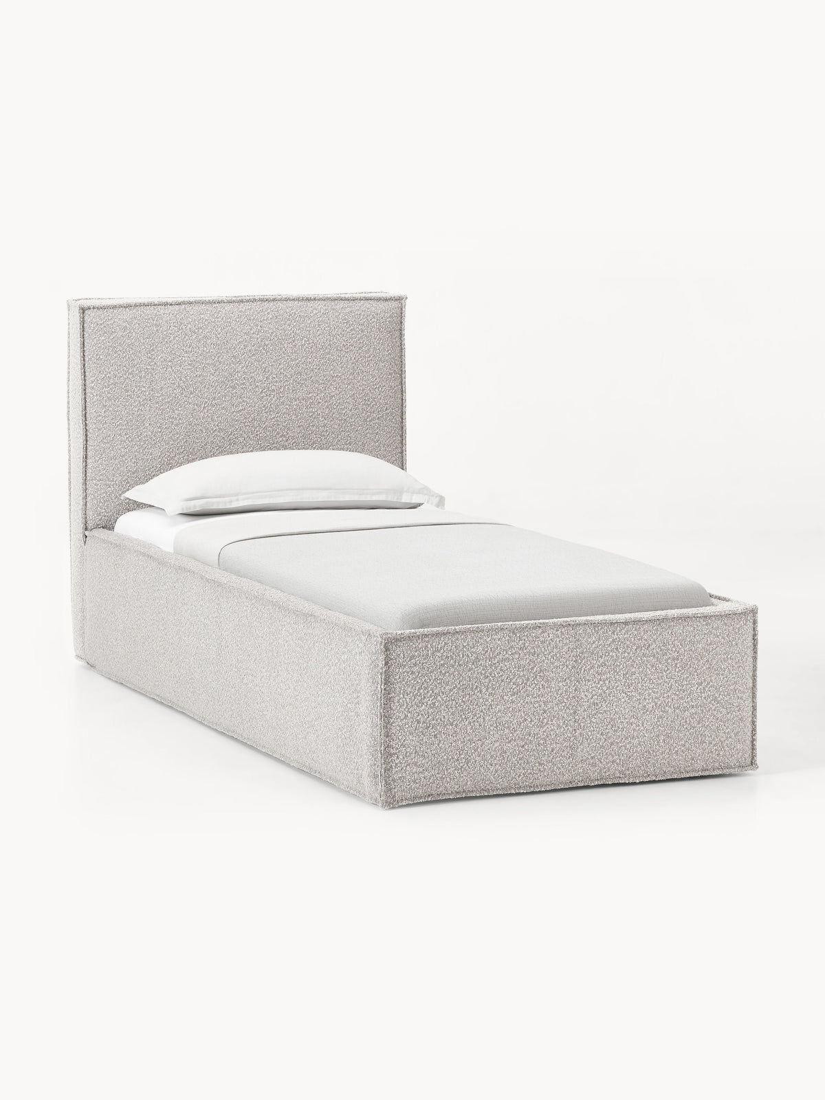 Draggery Dream Single Bed Frame in Bouclé