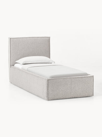 Draggery Dream Single Bed Frame in Bouclé