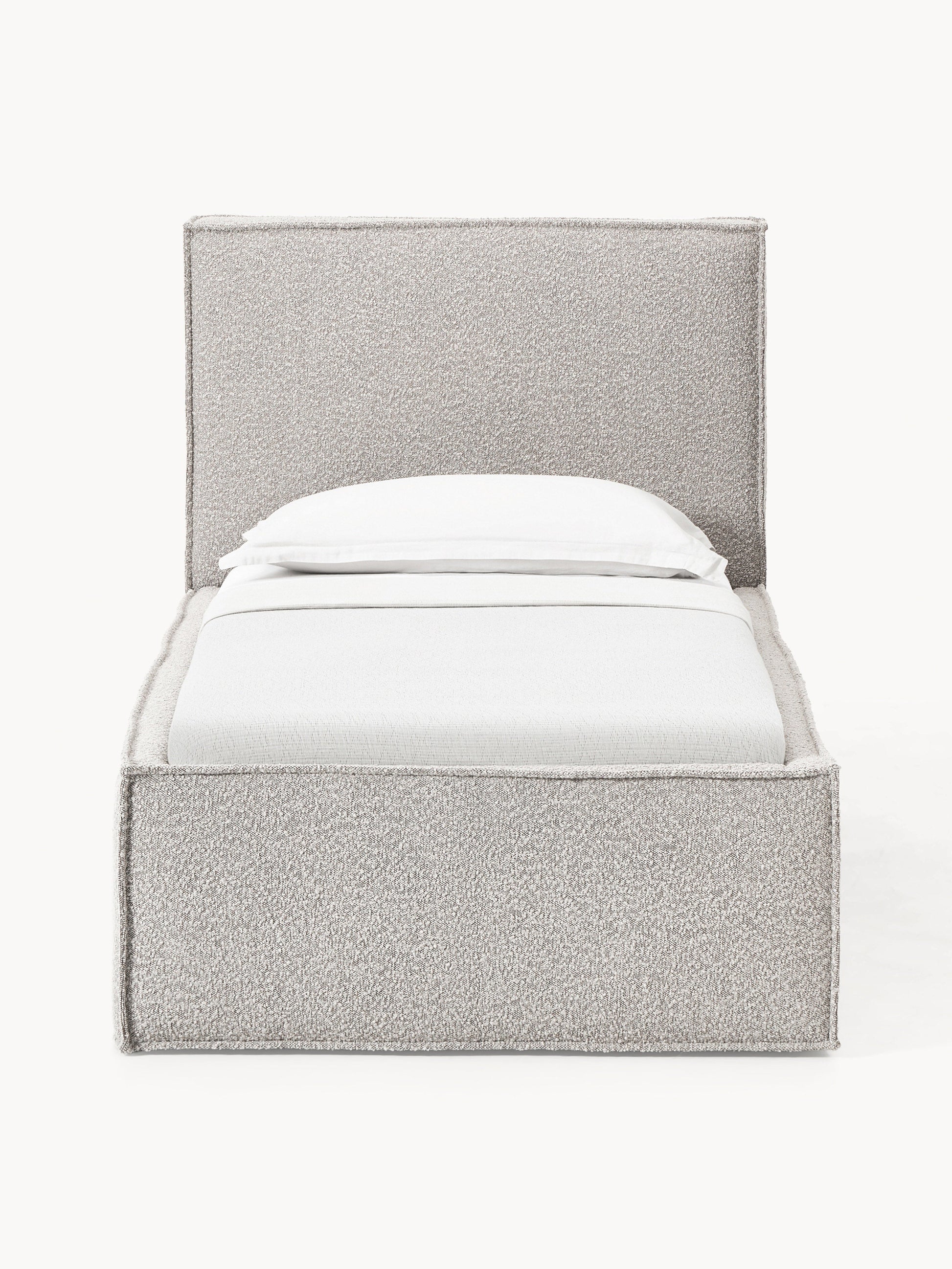 Draggery Dream Single Bed Frame in Bouclé
