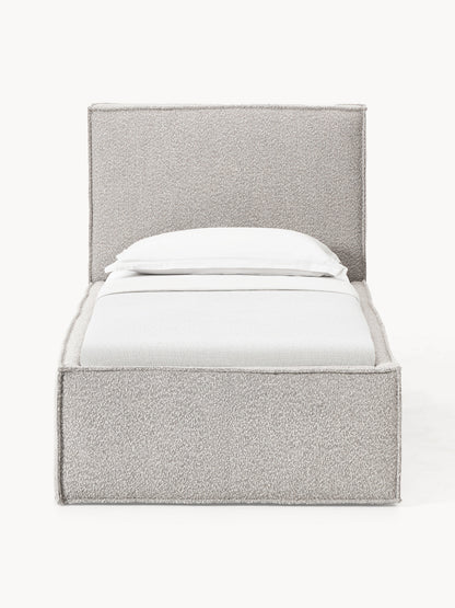 Draggery Dream Single Bed Frame in Bouclé