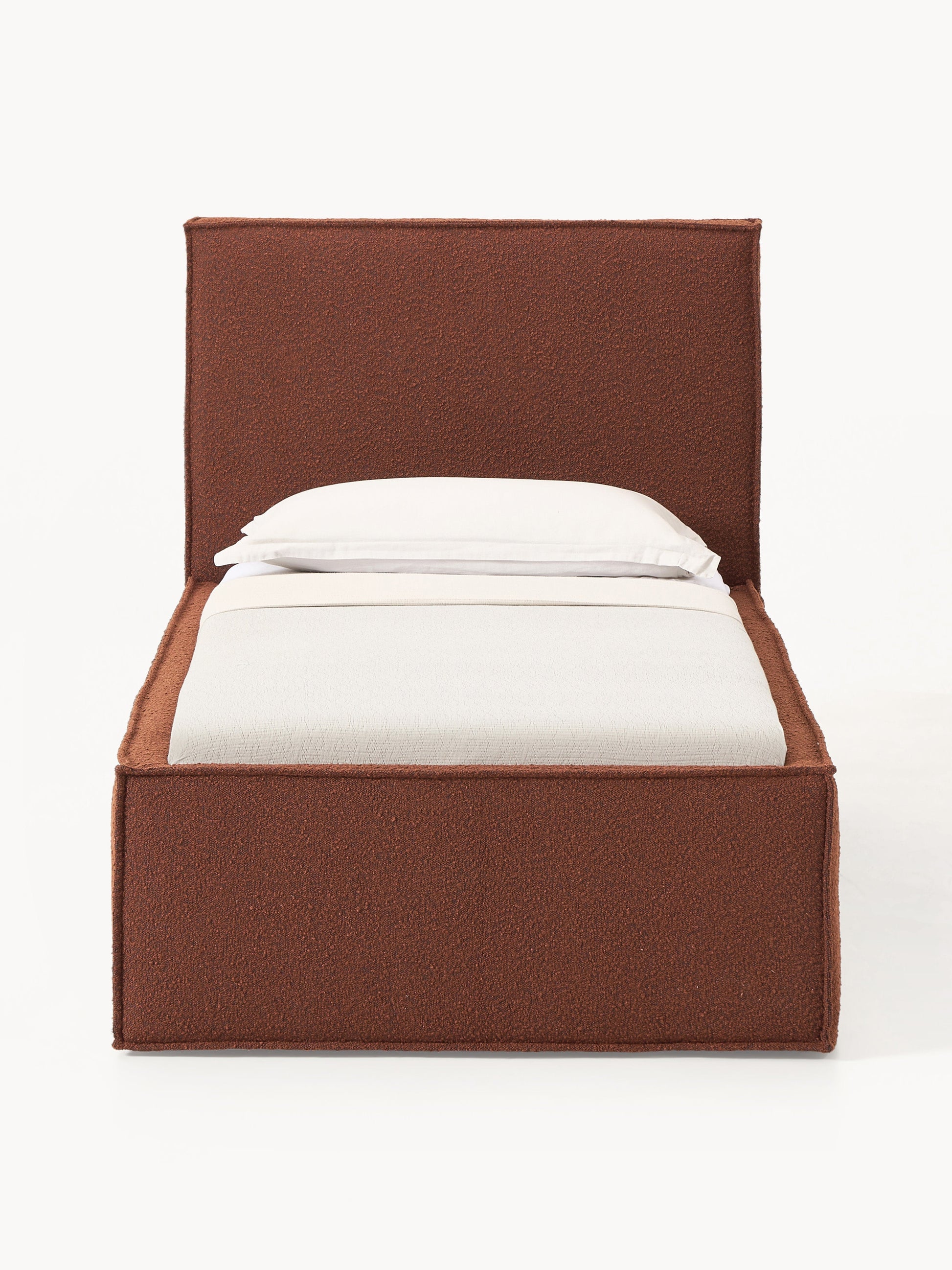 Draggery Dream Single Bed Frame in Bouclé
