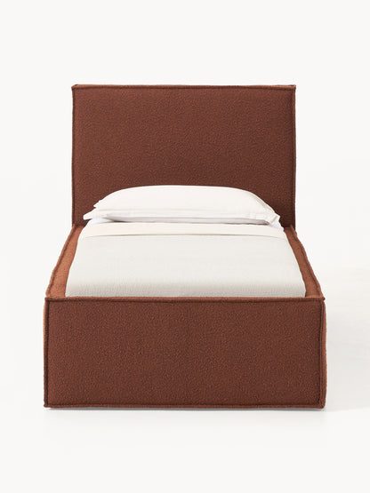 Draggery Dream Single Bed Frame in Bouclé