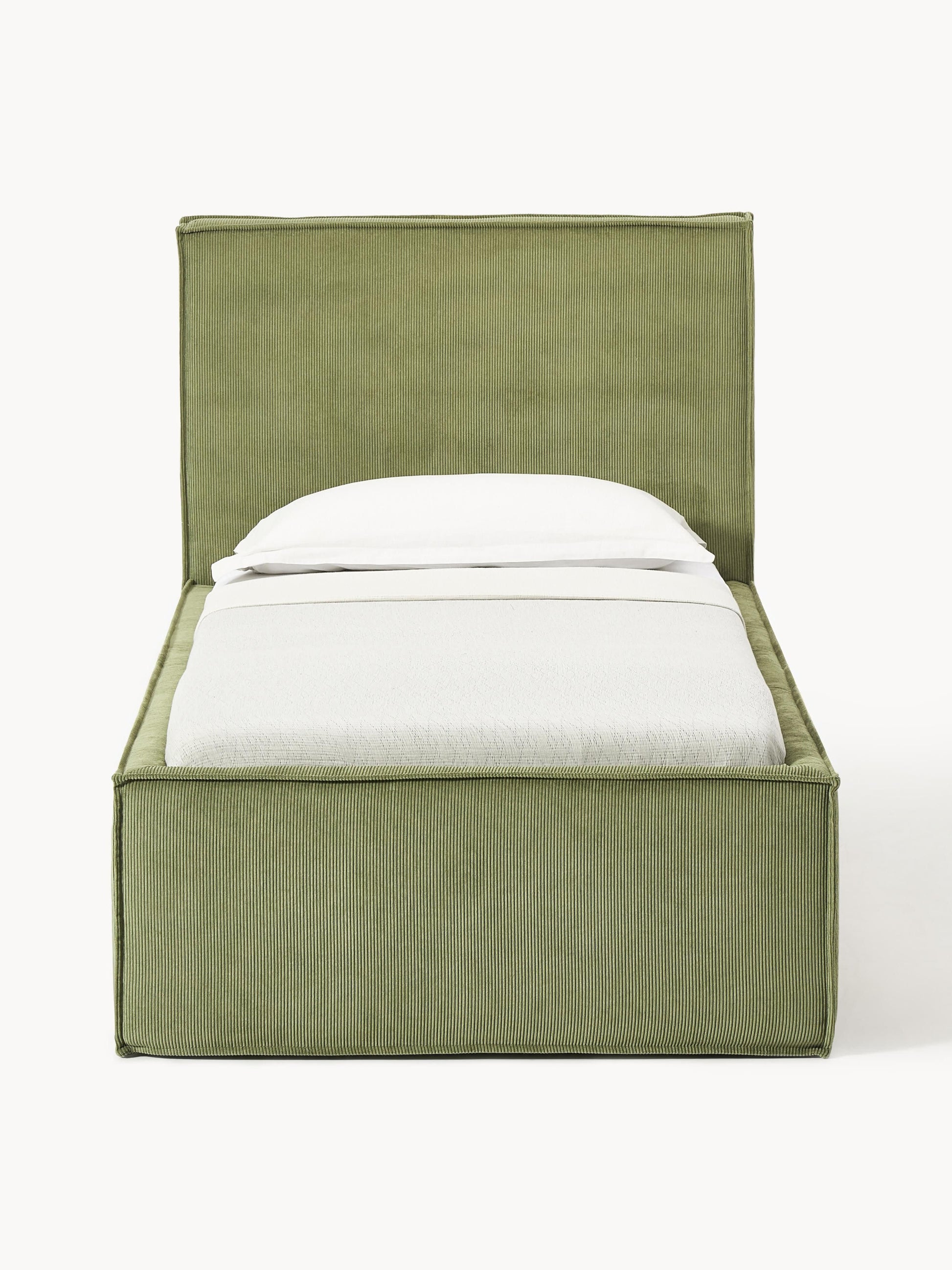 Draggery Dream Single Bed Frame in Corduroy