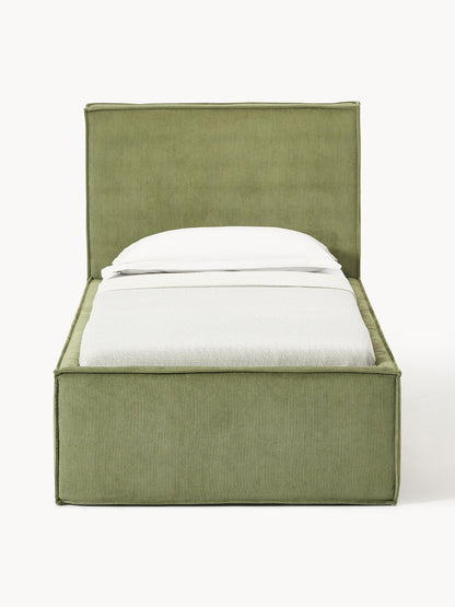 Draggery Dream Single Bed Frame in Corduroy