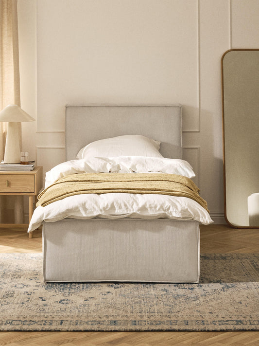 Draggery Dream Single Bed Frame in Corduroy