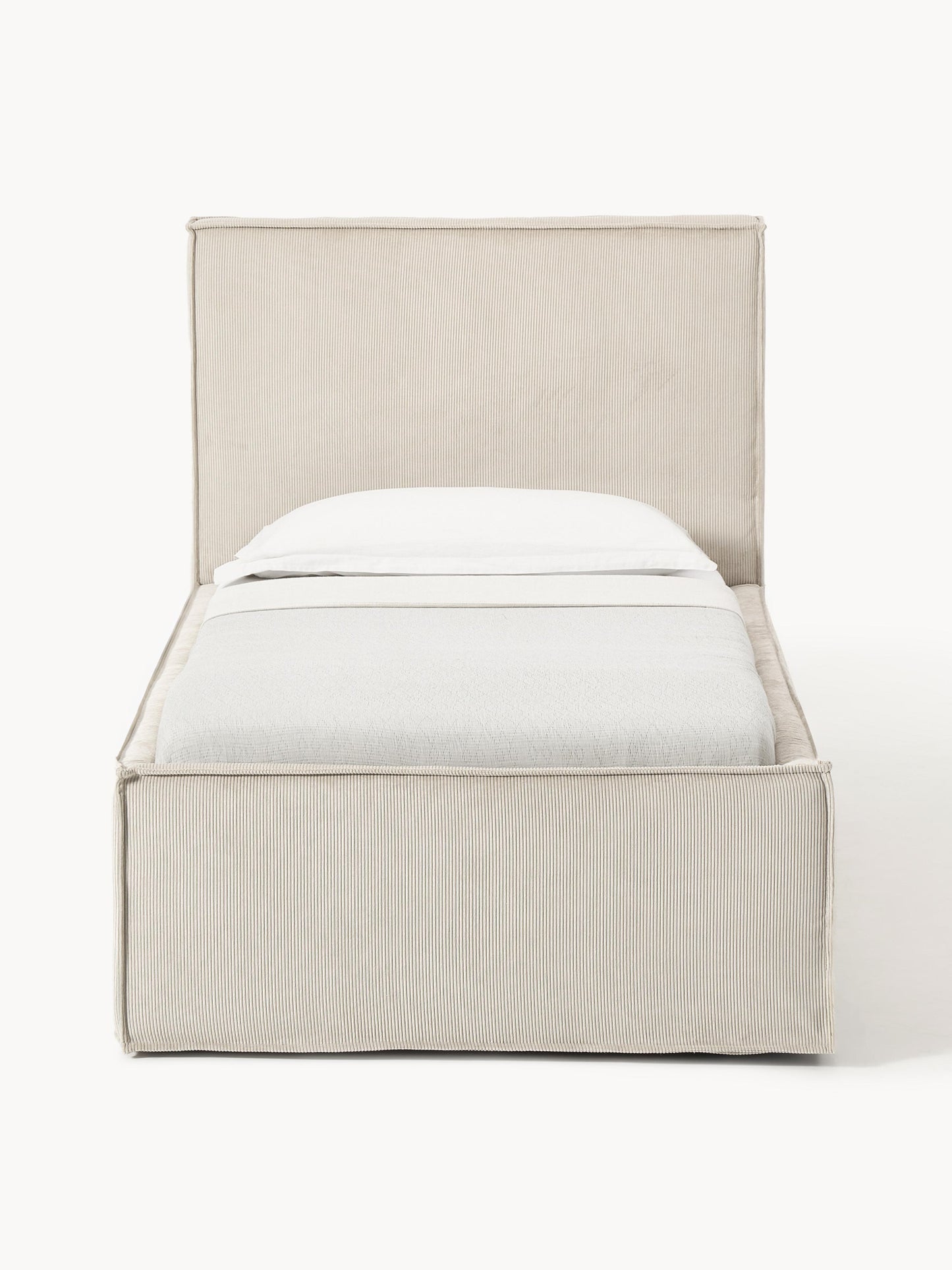 Draggery Dream Single Bed Frame in Corduroy