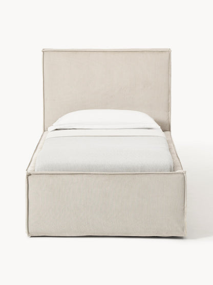 Draggery Dream Single Bed Frame in Corduroy