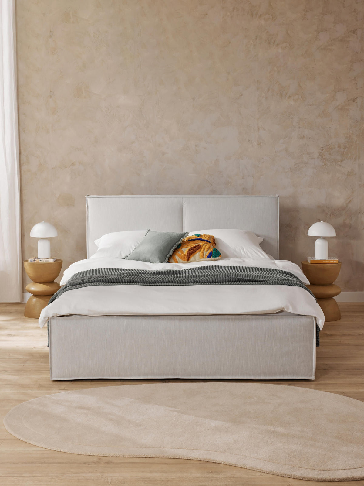 Draggery Dream Upholstered Bed Frame with Storage