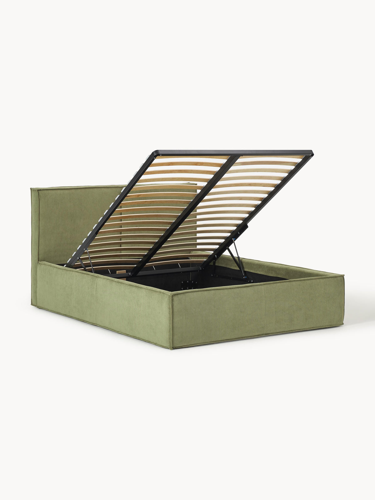 Draggery Dream Upholstered Bed with Storage, Corduroy