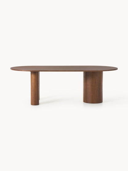 Draggery Dunia Oak Dining Table, Oval, in Various Sizes