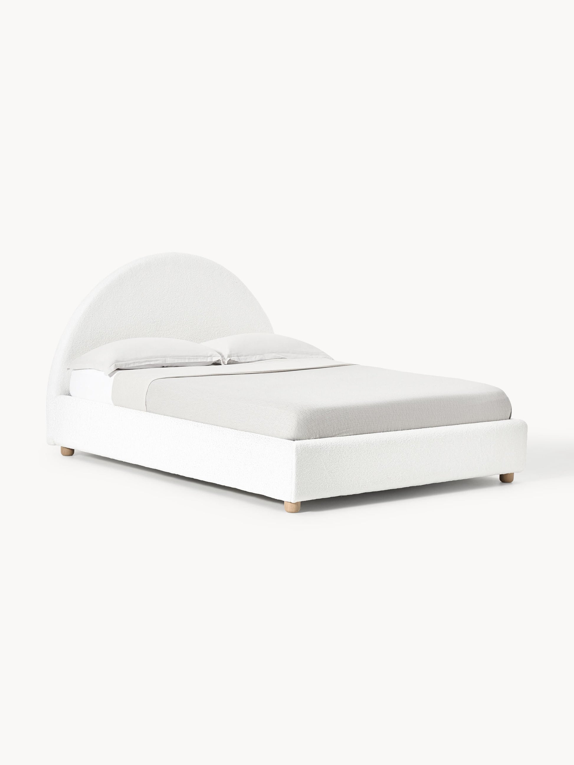 Draggery Ebba Upholstered Bed with Storage, Teddy