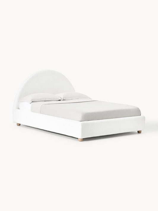Draggery Ebba Upholstered Bed with Storage, Teddy