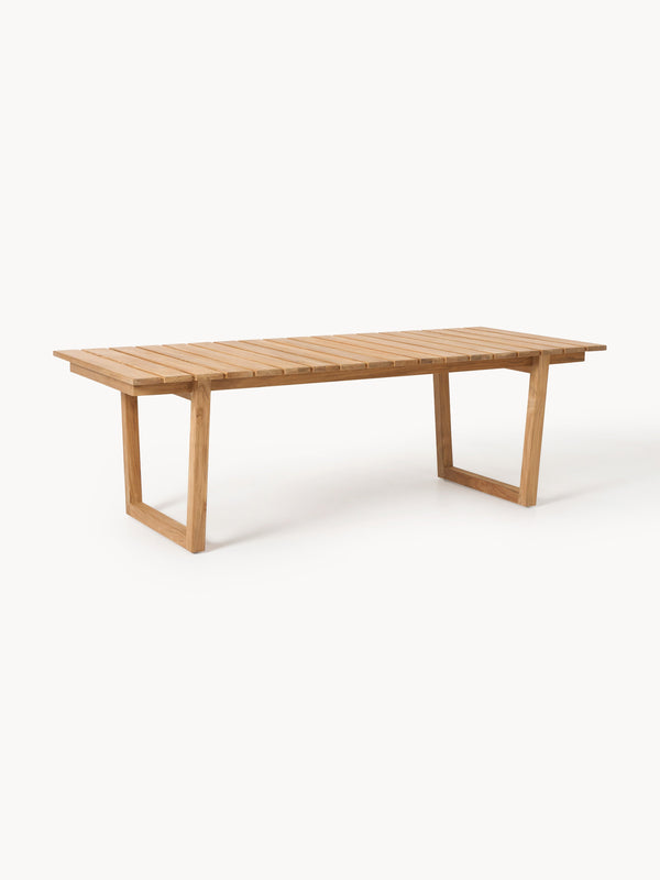 Draggery Eiko Garden Table Made of Teak Wood, 229 x 100 cm