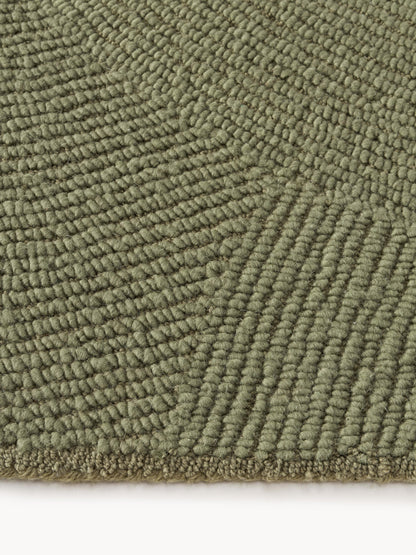 Draggery Eleni Wool Rug, Tufted by Hand