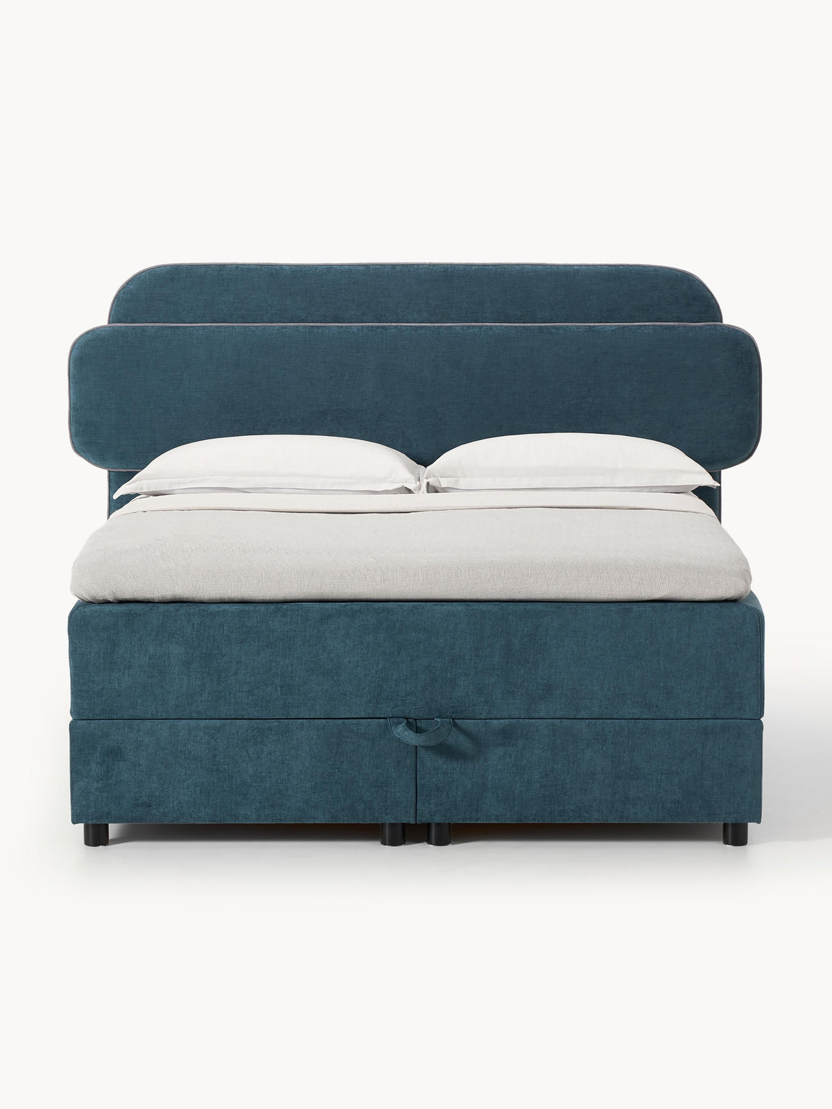 Draggery Enrica Box Spring Bed Frame with Storage