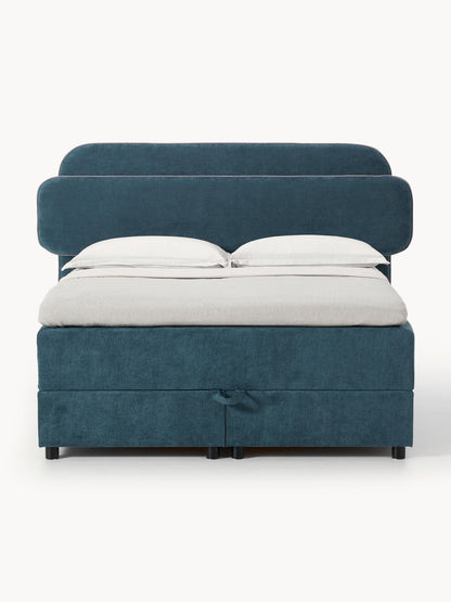 Draggery Enrica Box Spring Bed Frame with Storage
