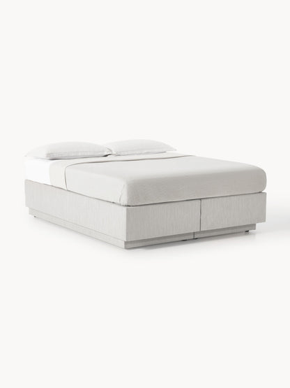 Draggery Enya Box Spring Bed Frame with Storage