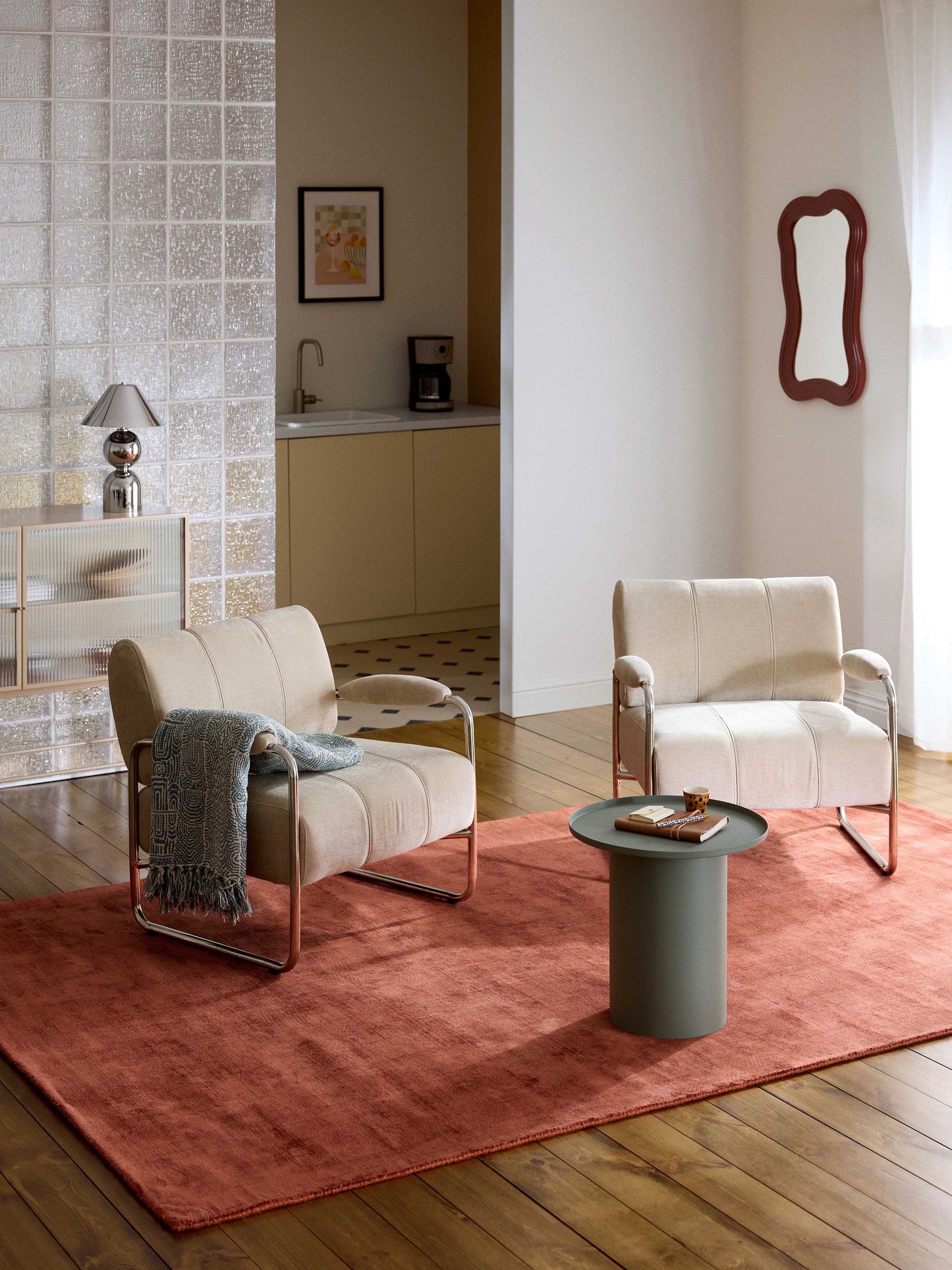 Draggery Jane Rug, Hand-Woven Viscose